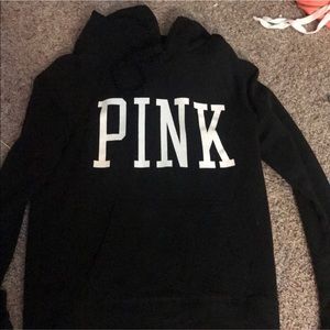 PINK Black sweatshirt. 🕶